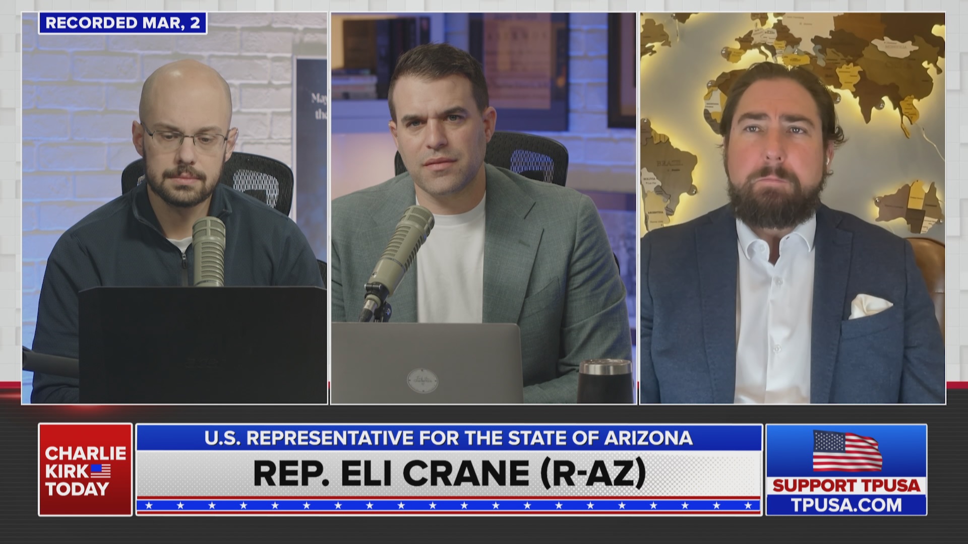 Image for Charlie Kirk Today program's featured video