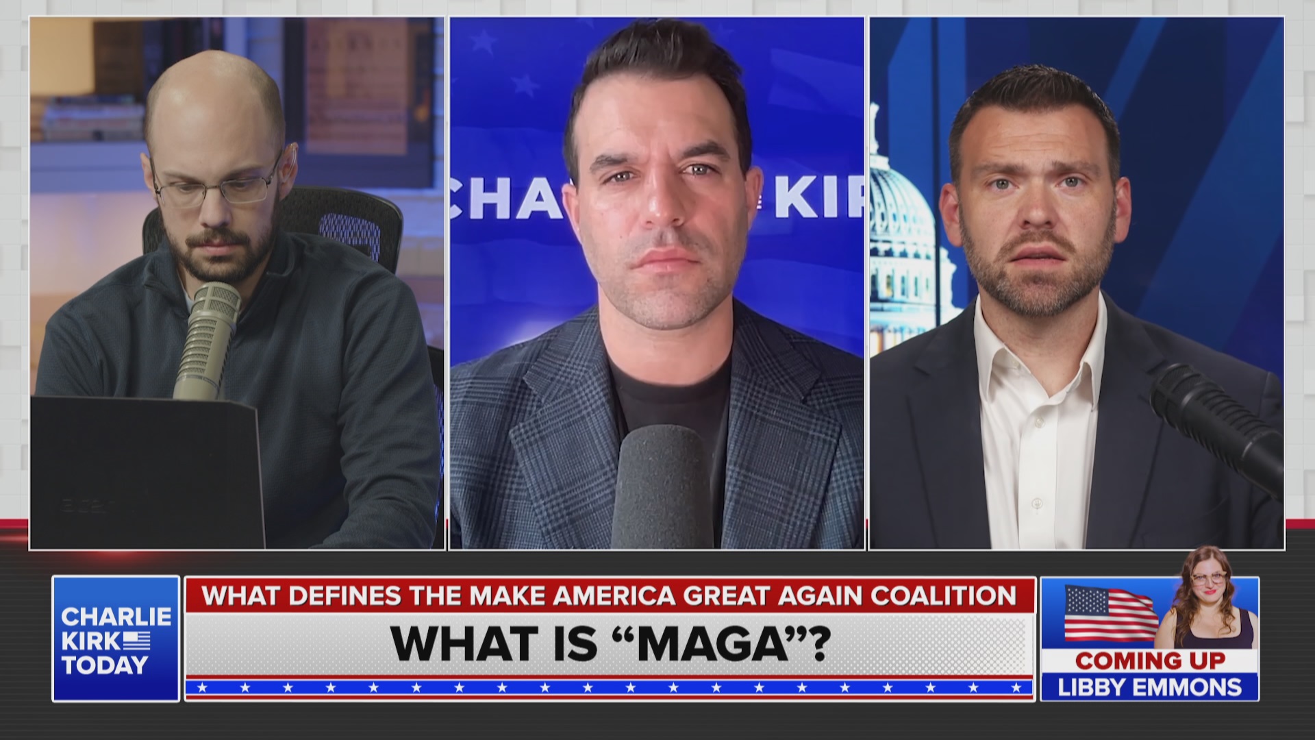 Image for Charlie Kirk Today program's featured video