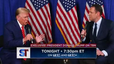 Exclusive Interview with President Donald Trump: Stakelbeck Tonight ...